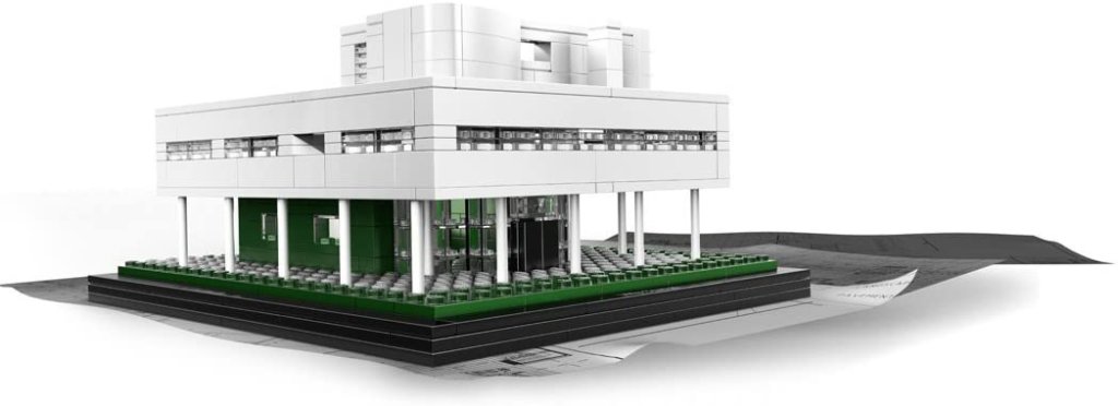 LEGO（レゴ）アーキテクチャーシリーズ「サヴォア邸」 ピロティや水平連続窓もレゴのパーツで再現の参考画像