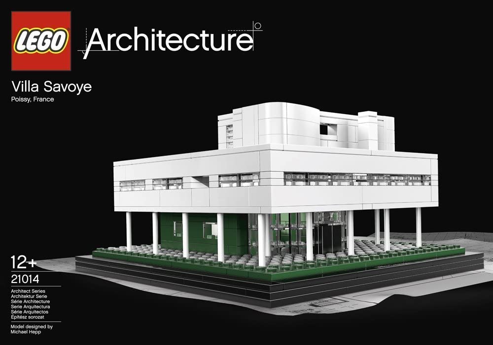 LEGO（レゴ）アーキテクチャーシリーズ「サヴォア邸」の参考画像