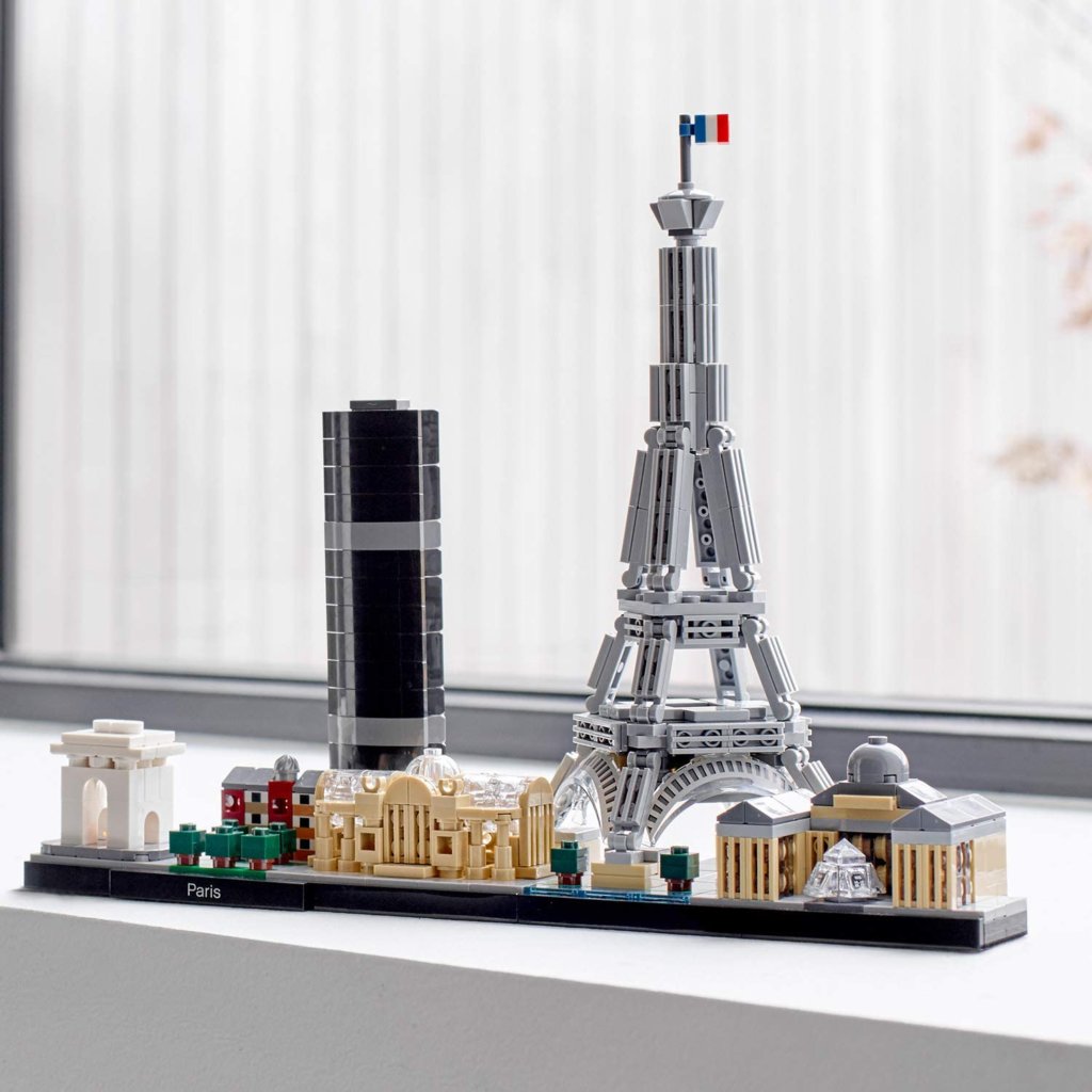 インテリアとしても見応えのあるLEGO（レゴ）アーキテクチャーシリーズ「パリ　スカイラインセット」の参考画像