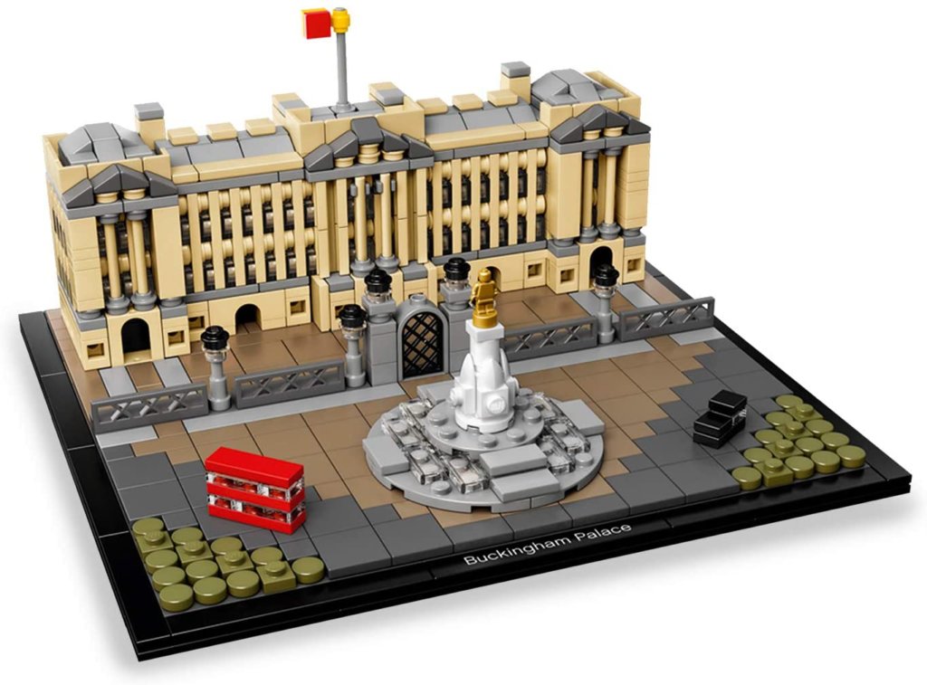 LEGO（レゴ）アーキテクチャーシリーズ「バッキンガム宮殿」の俯瞰イメージの参考画像