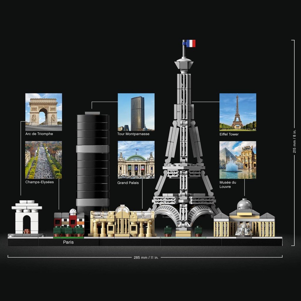 LEGO（レゴ）アーキテクチャーシリーズ「パリ　スカイラインセット」の概要