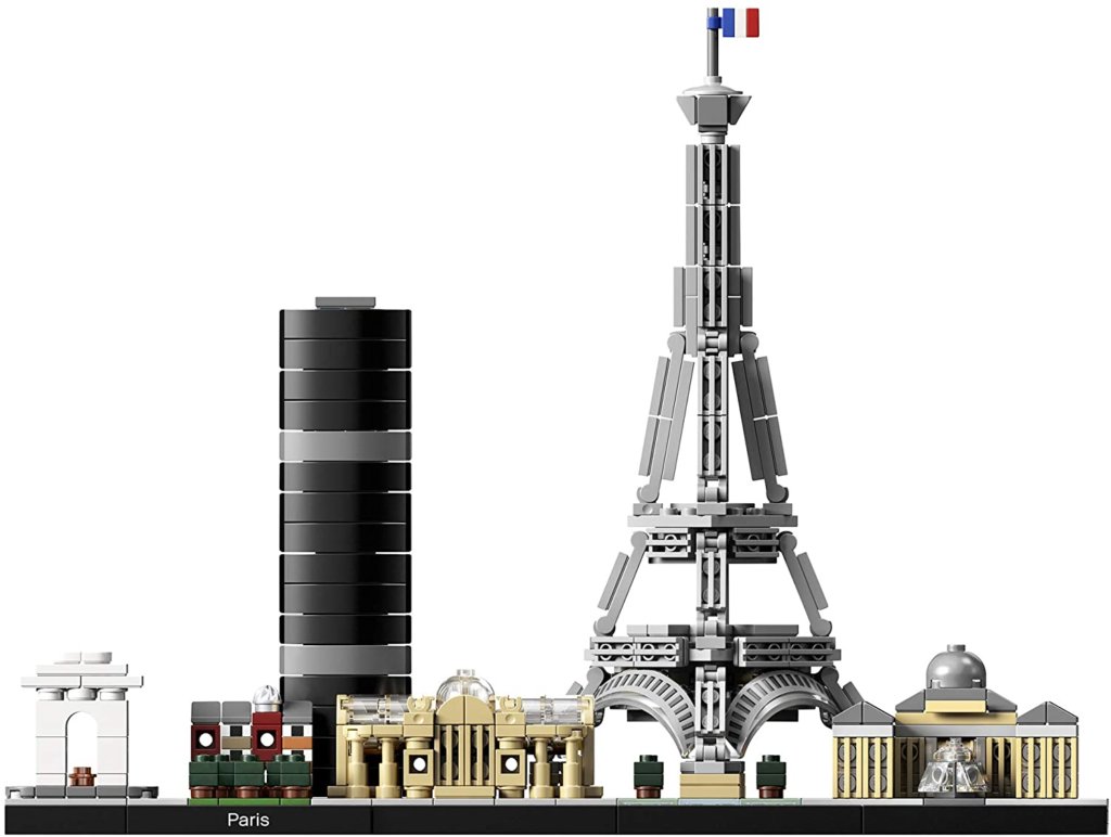 LEGO（レゴ）アーキテクチャーシリーズ「パリ　スカイラインセット」の正面の参考画像